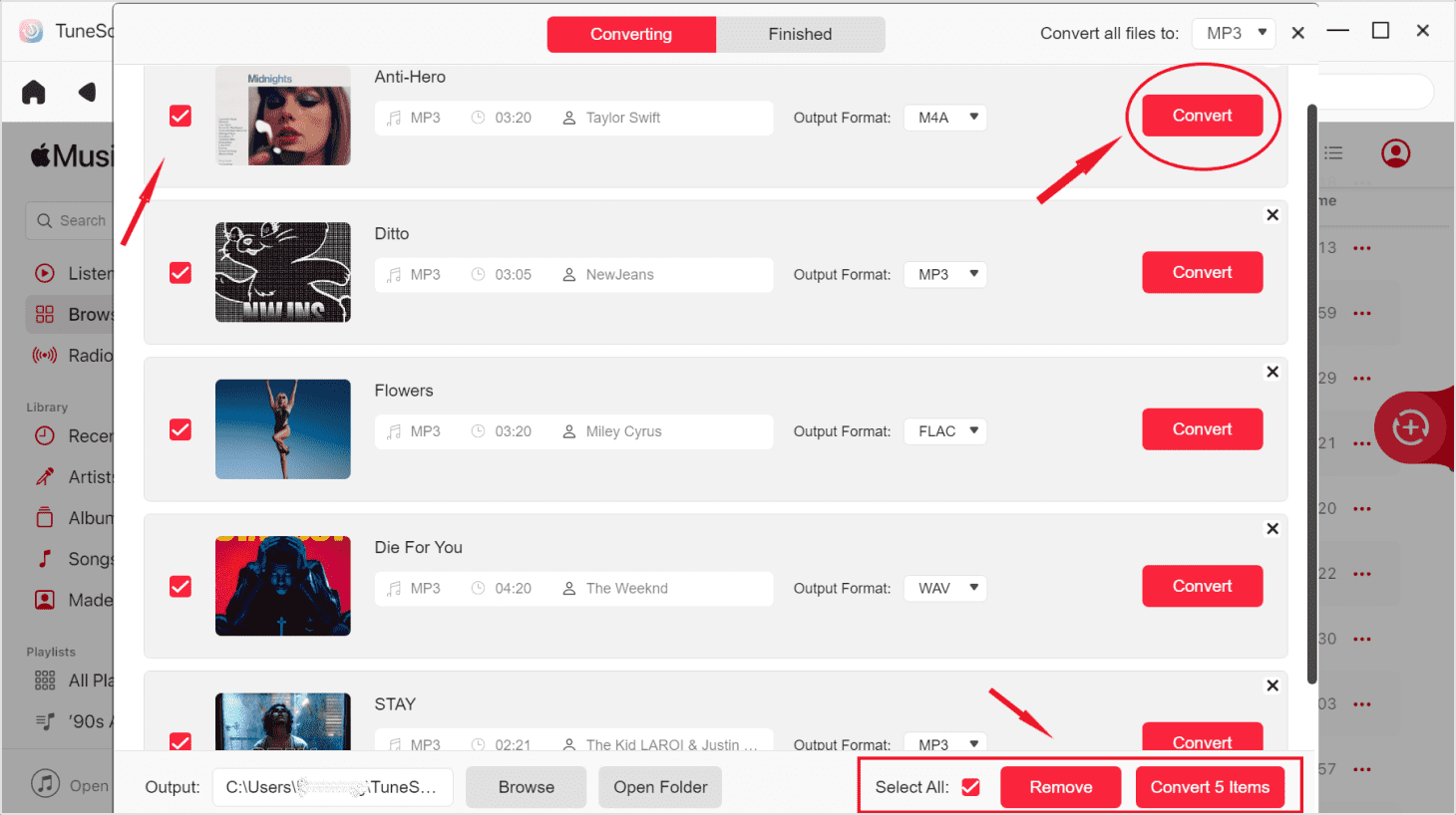 Get MP3 Apple Music for Mix and Mashup