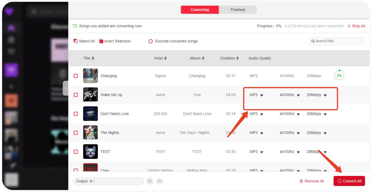 Start Converting Deezer Music