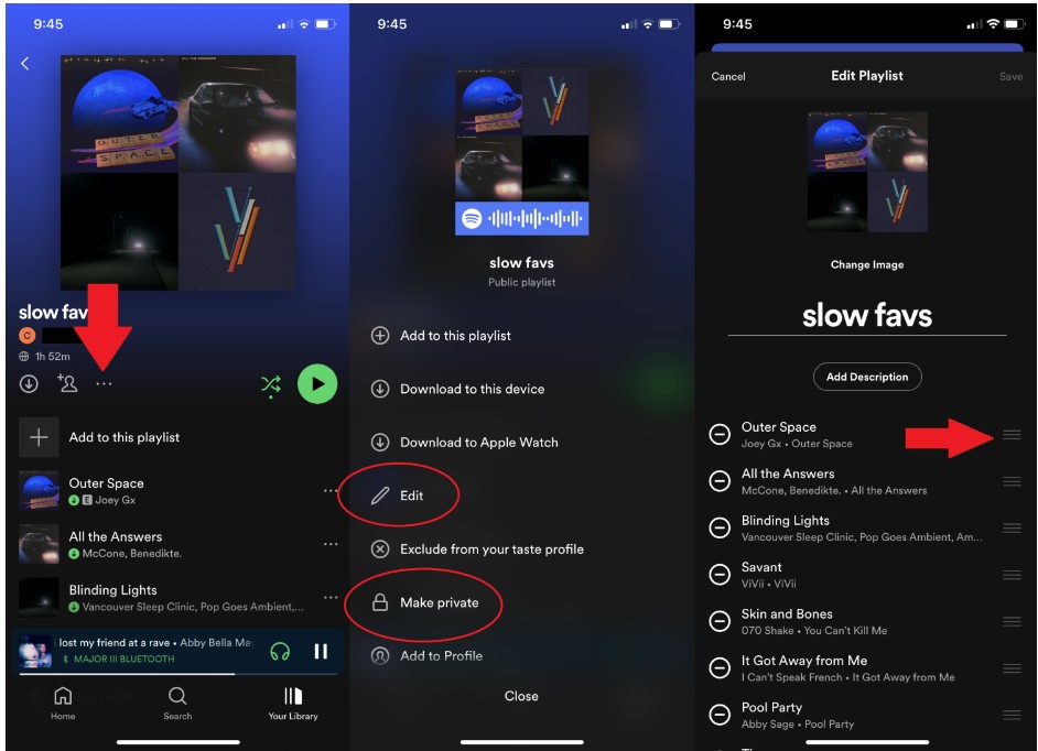 How to Edit Spotify Playlists