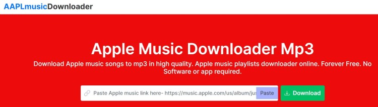 Apple Music Playlist Downloader Online Free