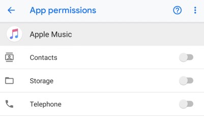 Adjust Apple Music Settings on Android