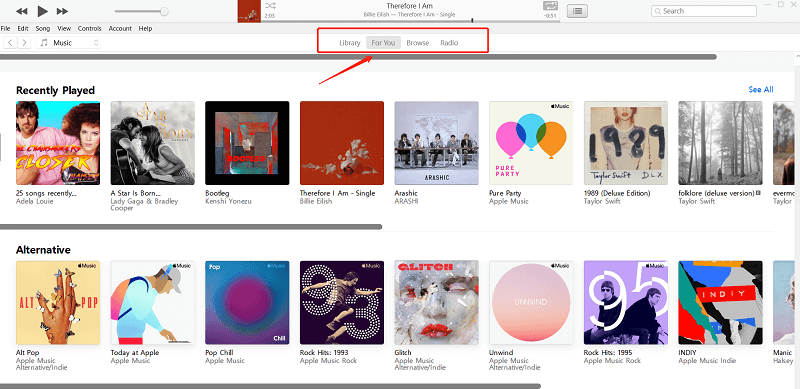 Reset Apple Music “For you” Suggestions