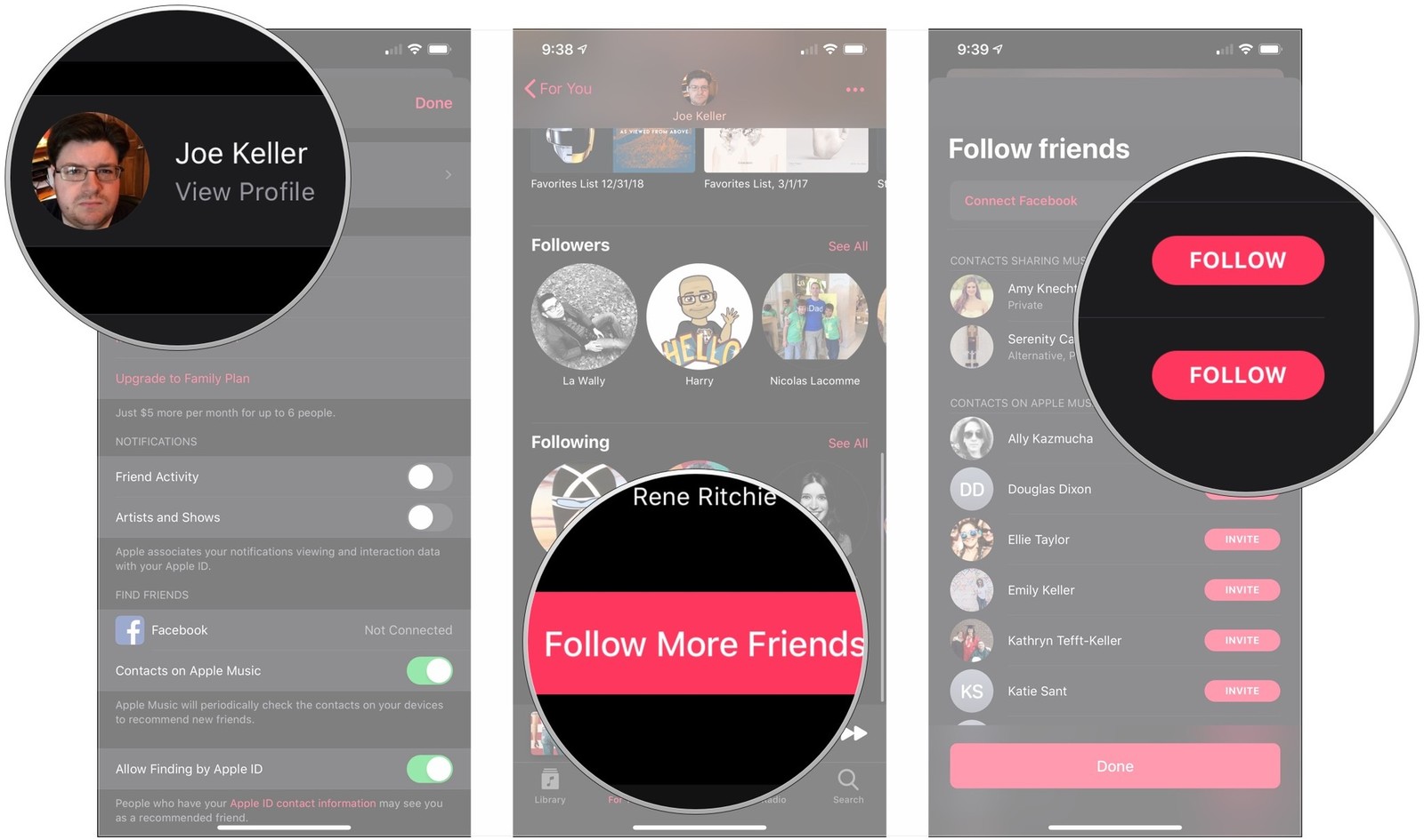 Add Someone to Your Apple Music