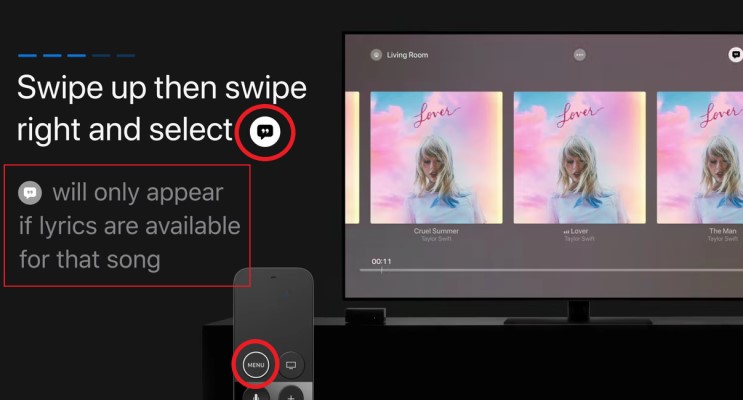 How to Show Apple Music Lyrics on Apple TV