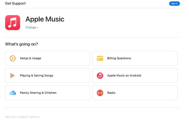 Cómo contactar a Apple sobre problemas de Apple Music