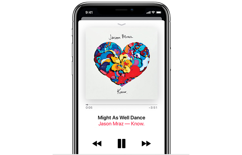 Apple Music App on iPhone