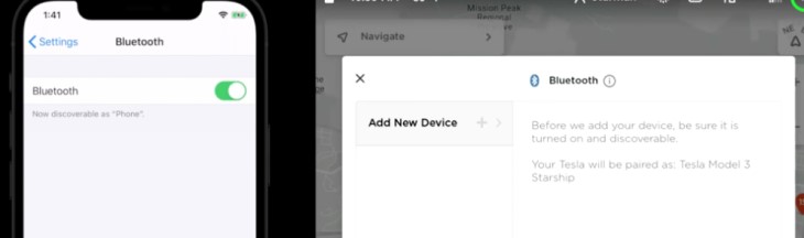 Pair Your iPhone with Your Tesla