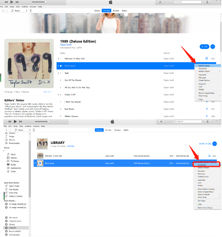 Get New Albums on Apple Music on PC