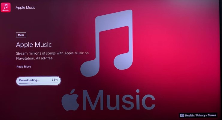 Download and Set Up Apple Music on PS5