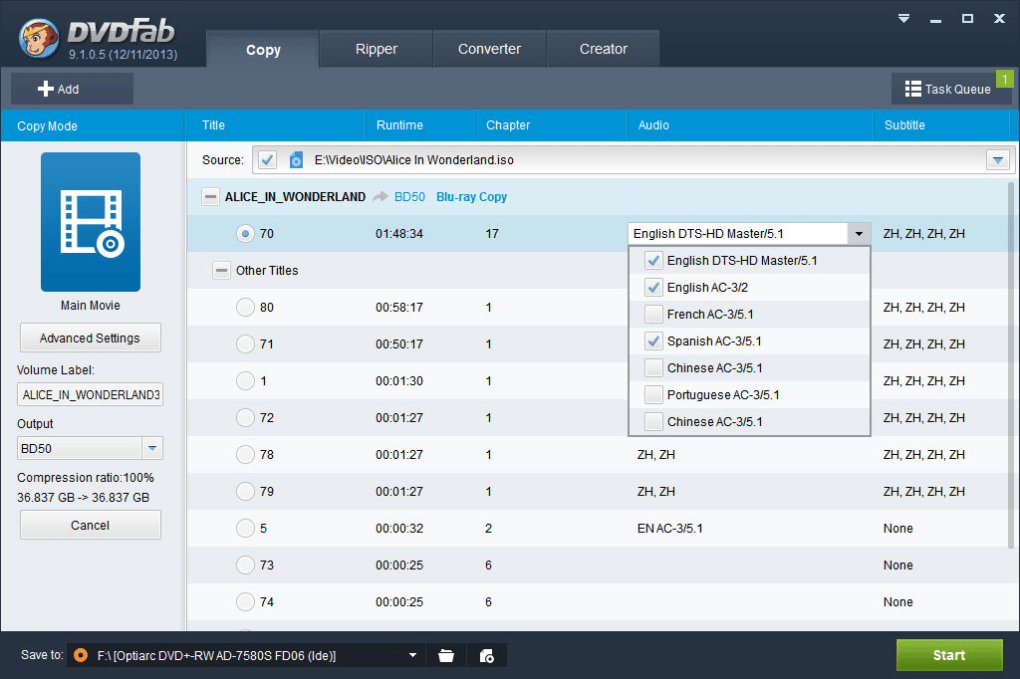 Laden Sie DVDFab herunter