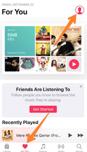 Come modificare un profilo Apple Music