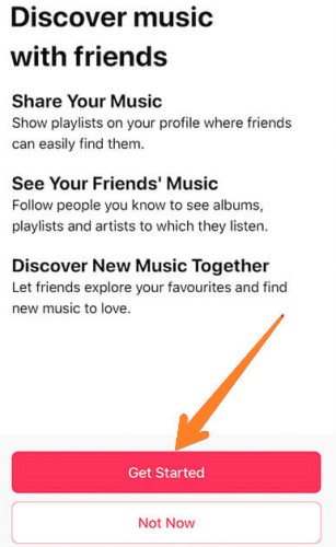 Apple Music で友達のプレイリストを見つけるにはどうすればよいですか