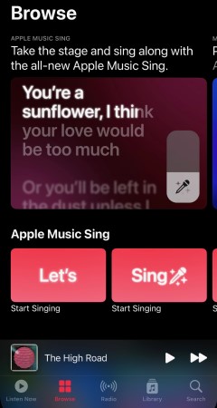 Karaoke on Apple Music