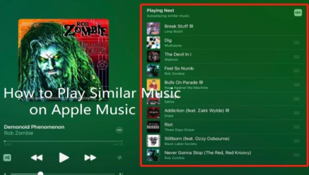 如何在 Apple Music 上播放类似音乐