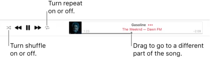 如何在电脑上重复播放 Apple Music 上的专辑