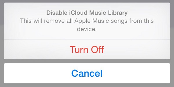 How to Turn off Music Library in iCloud
