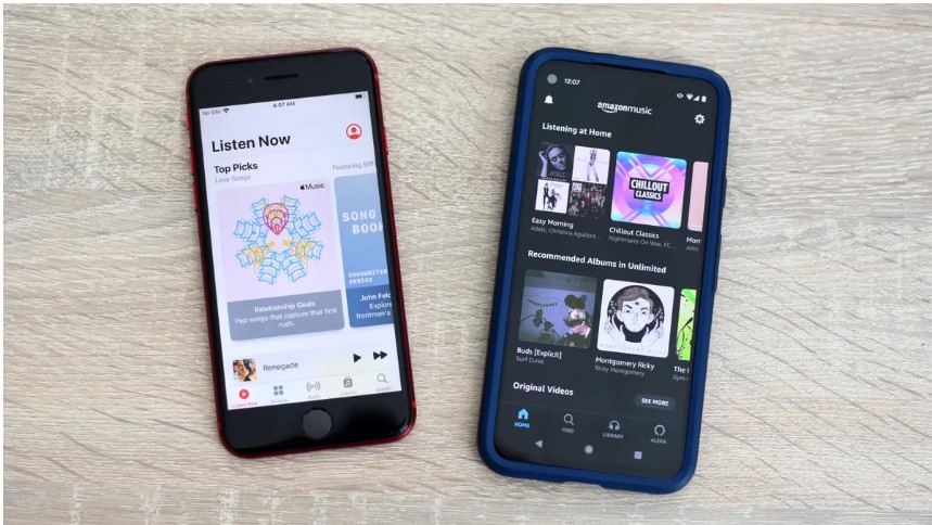 Amazon Music Vs Apple Music in Terms of Library