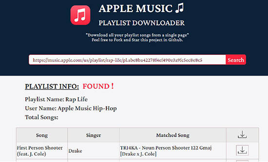How to Download Apple Playlist Free Online