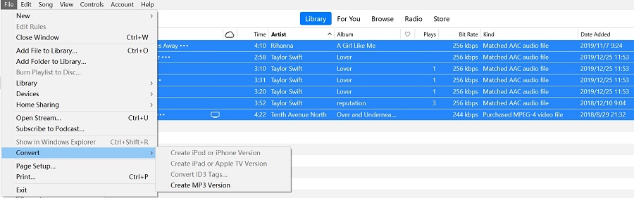 Convert M4P to MP3 with iTunes Match