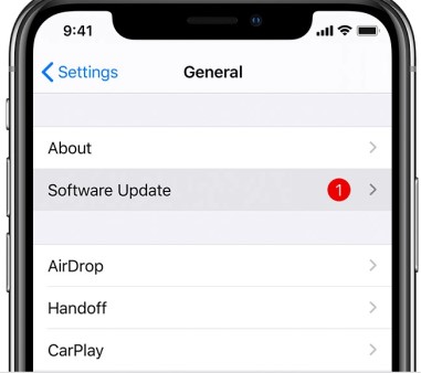 Check iPhone And CarPlay System Software Updates