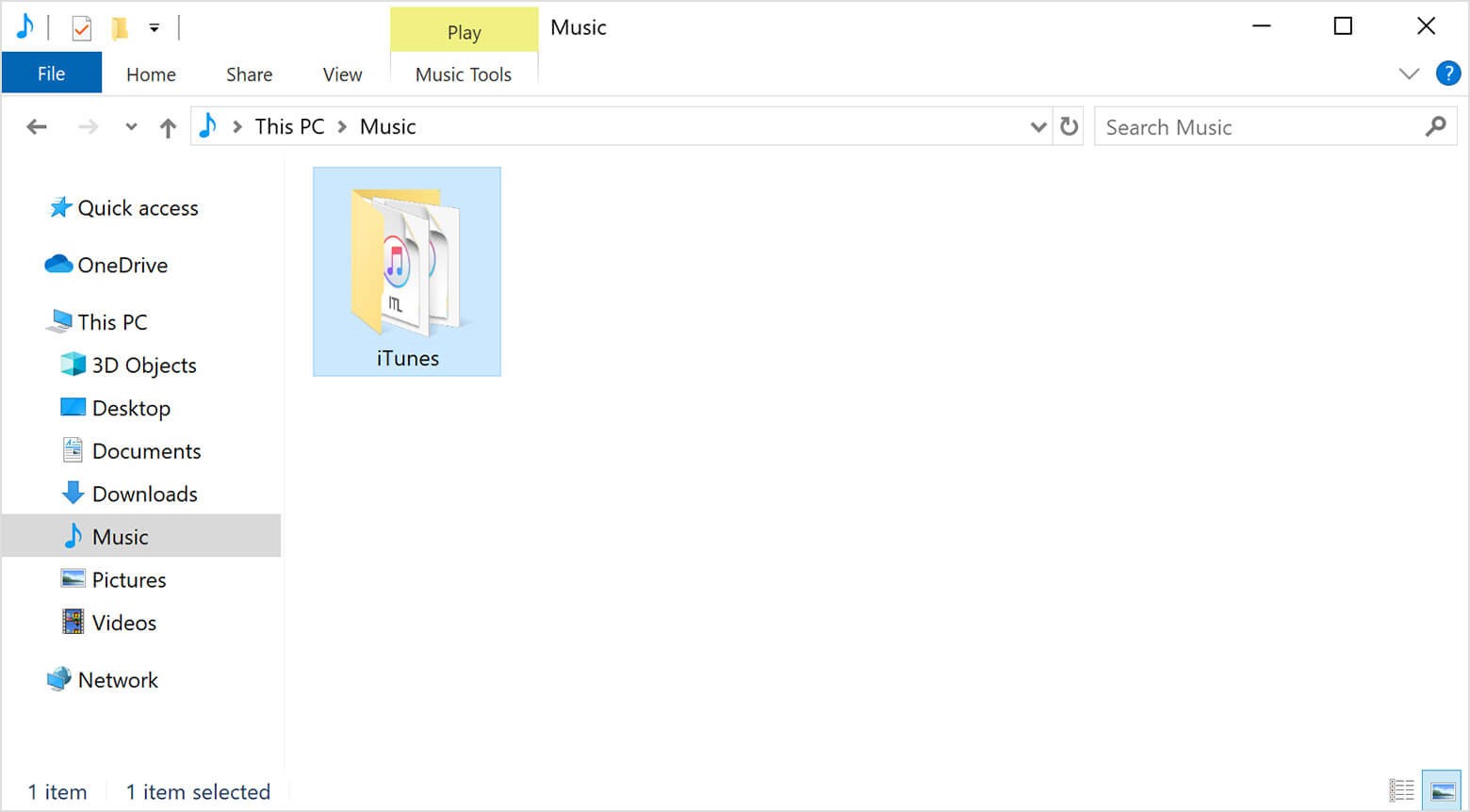 Extrae la biblioteca de iTunes