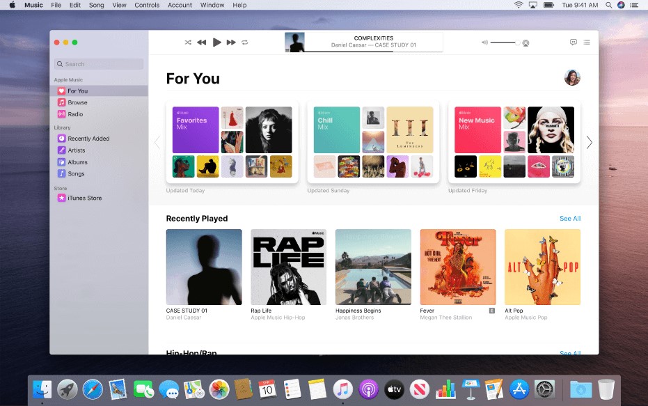 Słuchaj Apple Music offline na Macu