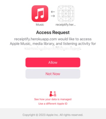 How to Fix Receiptify with Apple Music Not Working