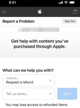 Cómo solicitar un reembolso por la compra de Apple Music/iTunes
