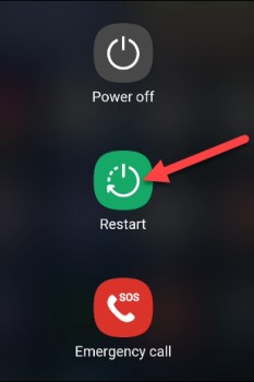 Restart Your Android Device