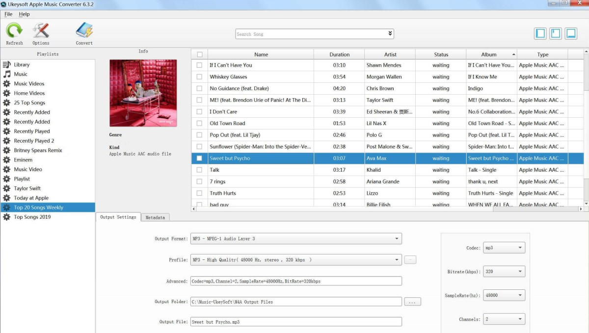 UkeySoft Apple Music Converter for Mac/Windows
