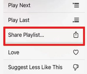 Share a Collaborative Playlist on Apple Music