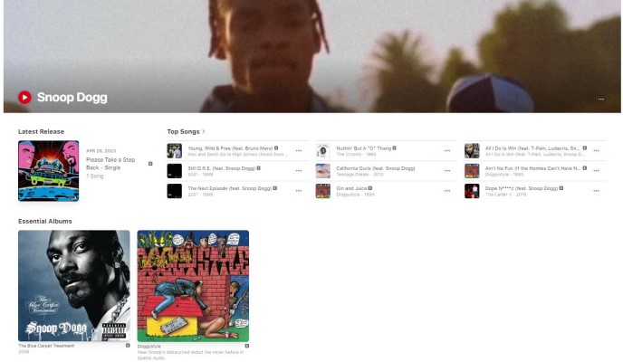 Listen to Snoop Dogg's "Doggystyle" on Apple Music