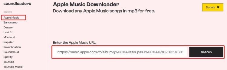 Online Apple Music Playlist MP3 Downloader
