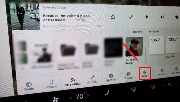 Stream Apple Music on Tesla Using a USB Device