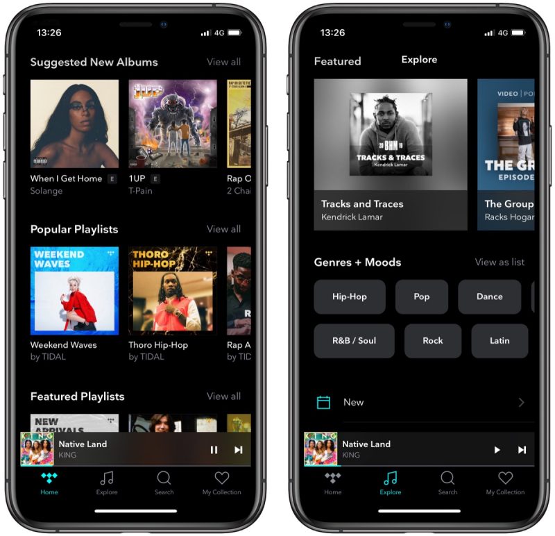 The Music Discovery of Tidal Music