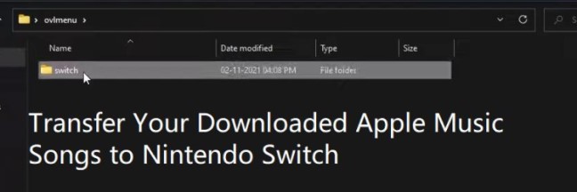 Transfer Apple Music Songs to Nintendo Switch