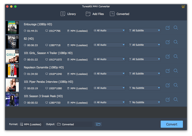 TunesKit DRM M4V Converter