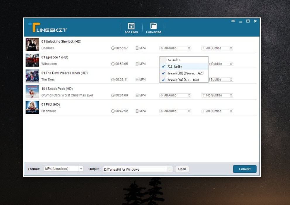 Rimozione di Tuneskit iTunes DRM