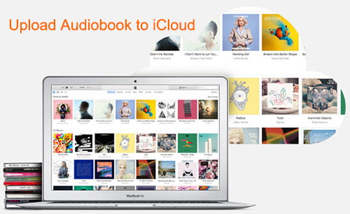 Carregar livros audíveis para o iCloud