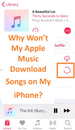 Why Won’t My Apple Music Download Songs On iPhone
