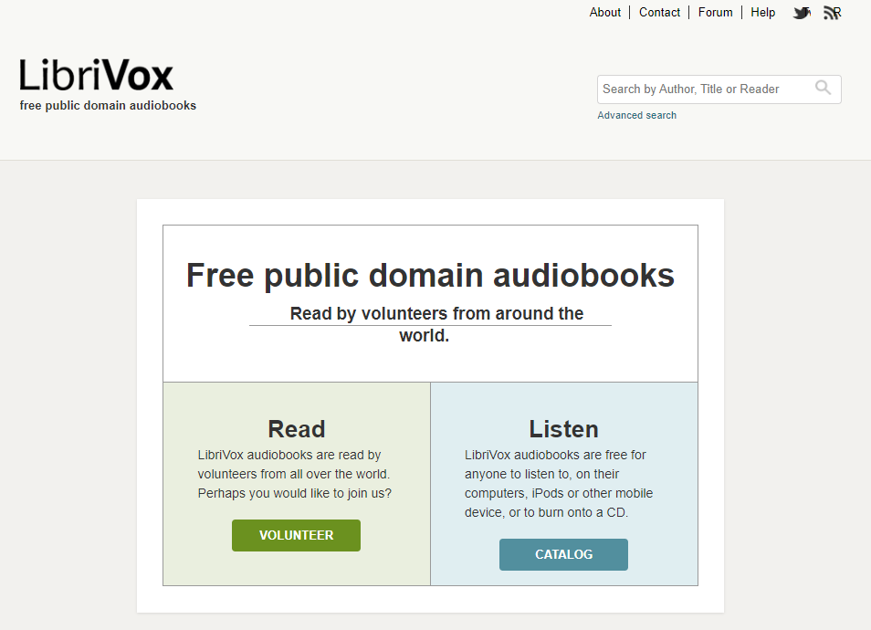 LibriVox Free Audio Books