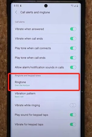 Assign a Personal Ringtone to a Contact on Samsung Mobile