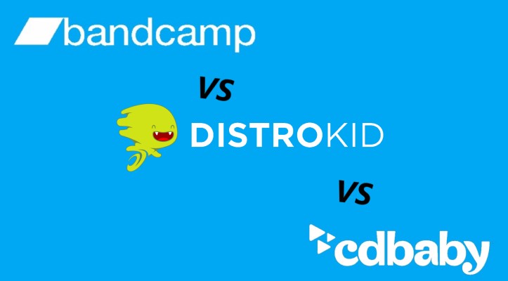 Bandcamp gegen DistroKid gegen CD Baby