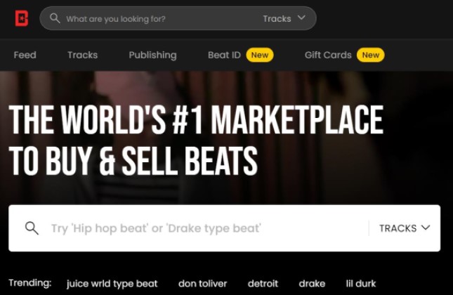 Beatstars Page