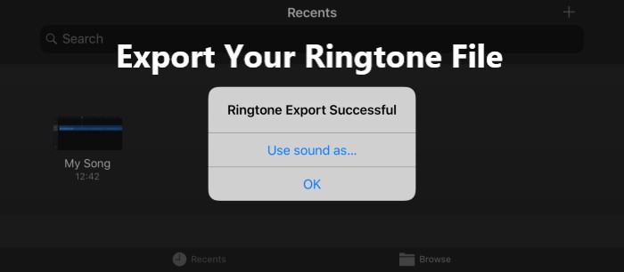 Make a Ringtone with GarageBand