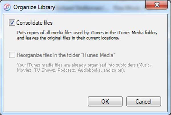 Find iTunes Media folder