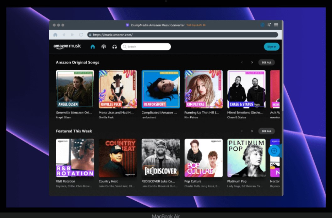 Dumpmedia Amazon Music Converter