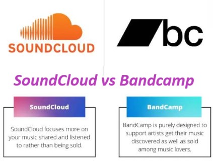 SoundCloud vs. Bandcamp