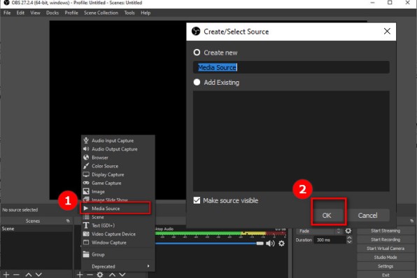 Add Spotify Music to OBS