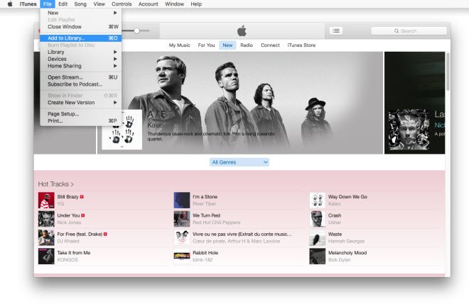 Comment transférer Spotify Musique sur iTunes sous Windows